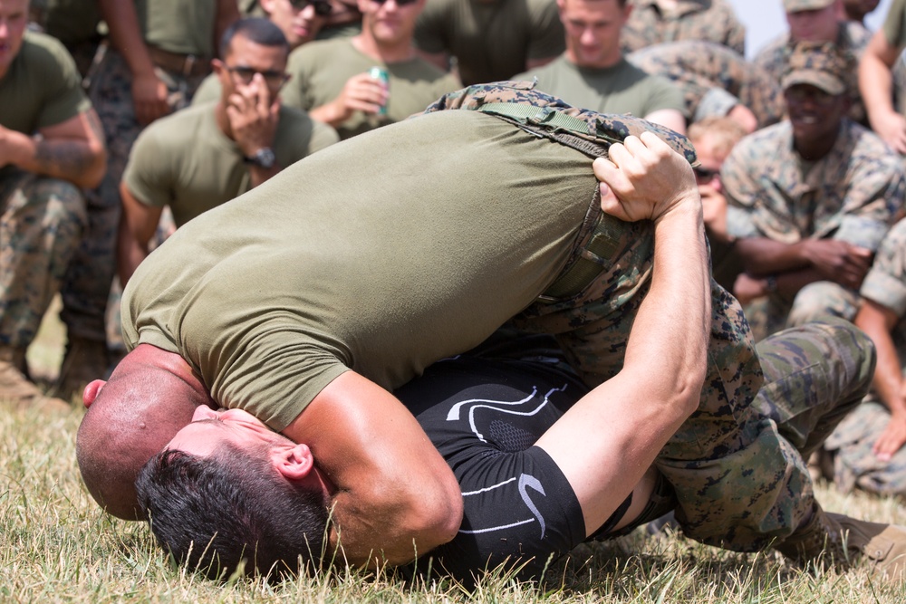 Crisis Response Marines &amp; Spanish tough it out at Commanders Cup