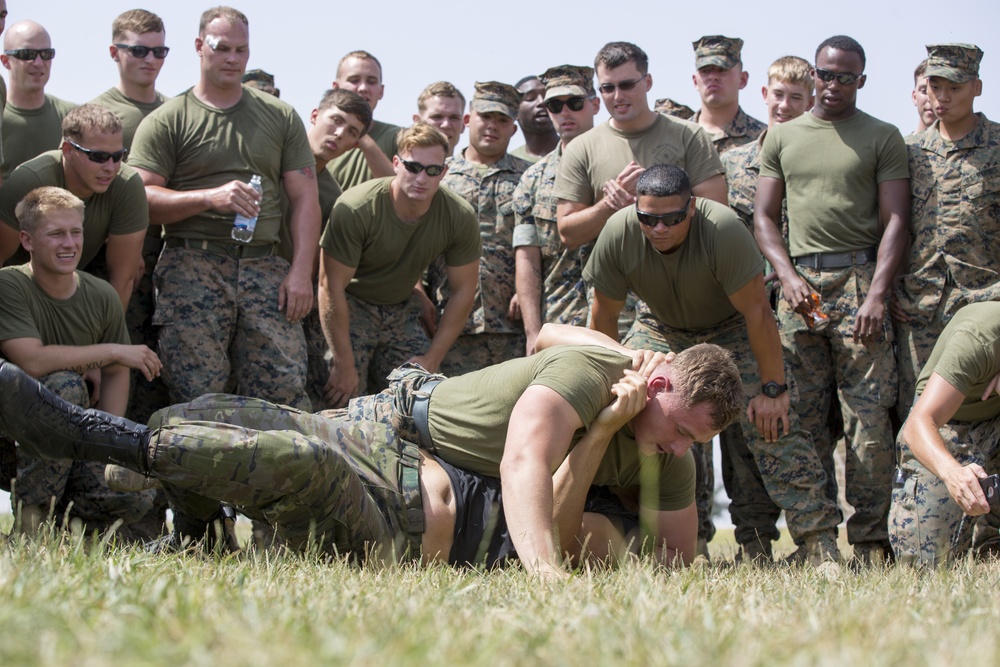 Crisis Response Marines &amp; Spanish tough it out at Commanders Cup