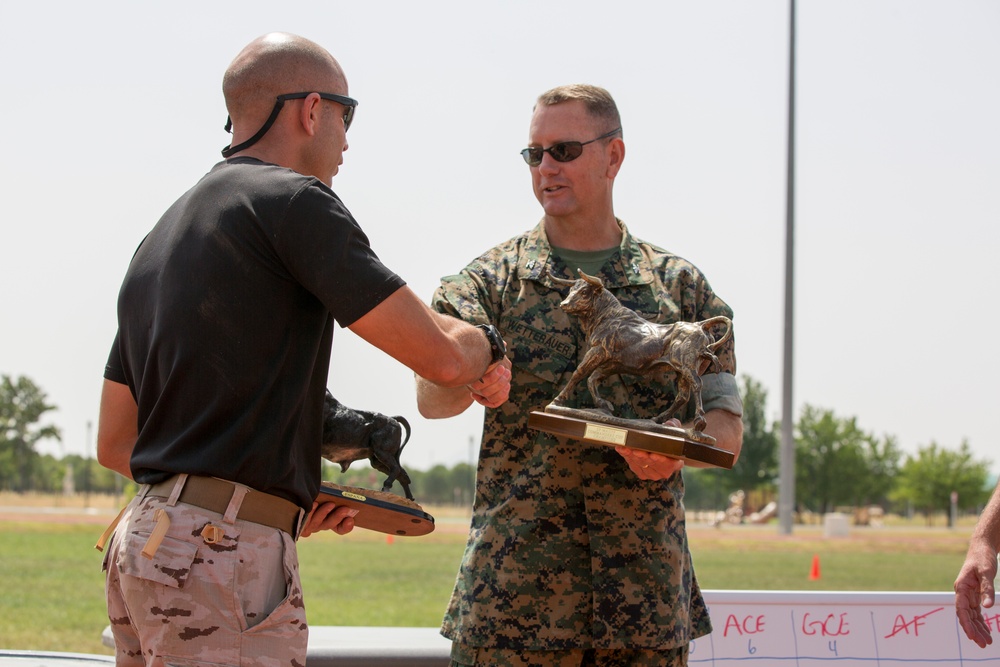 Crisis Response Marines &amp; Spanish tough it out at Commanders Cup