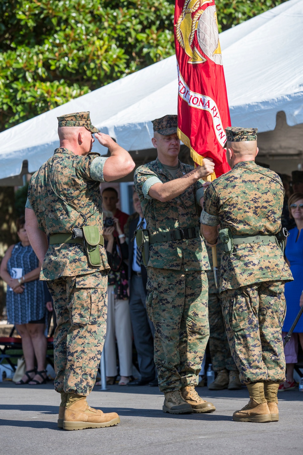 26th Marine Expeditionary Unit Change of Command