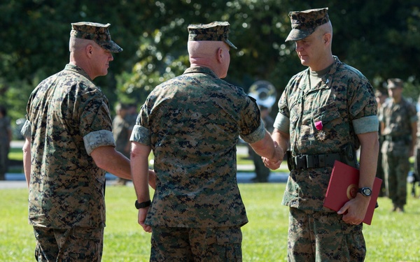 26th MEU receives new commanding officer