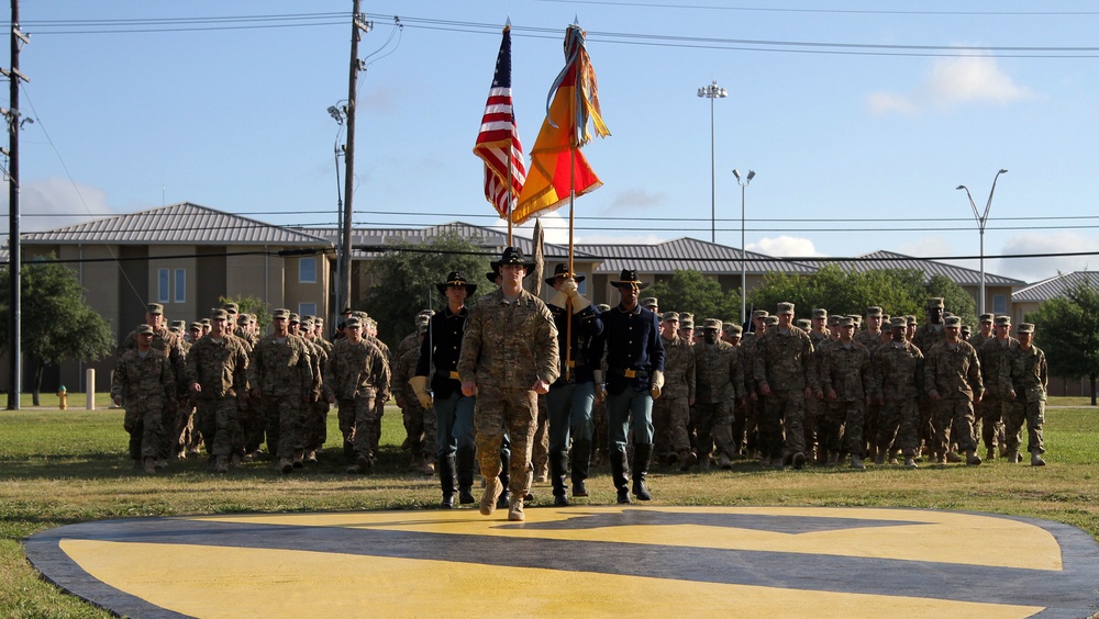 Air Cavalry Troopers return home