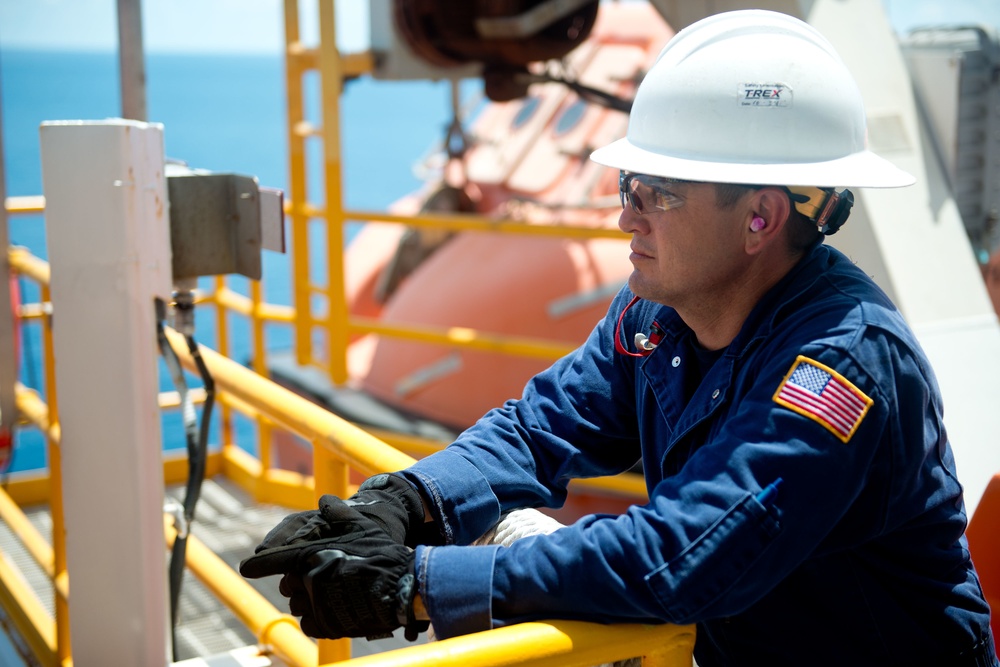 Offshore Oil Rig Inspection