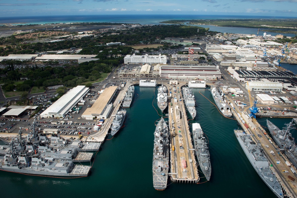 RIMPAC Harbor Aerial Photos