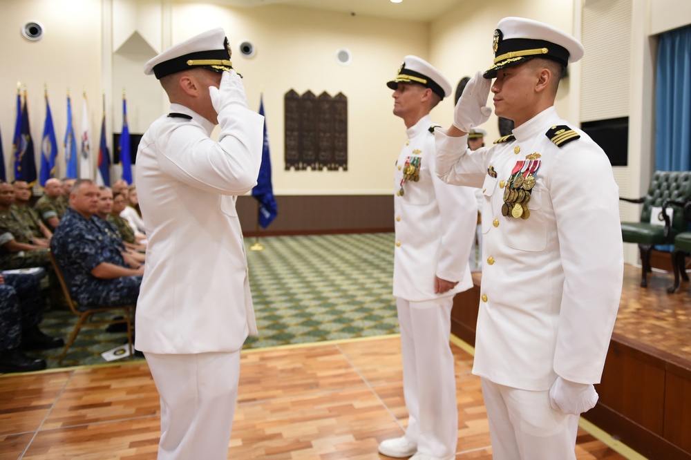 NMCB 4 Change of Command