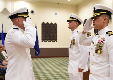 NMCB 4 Change of Command