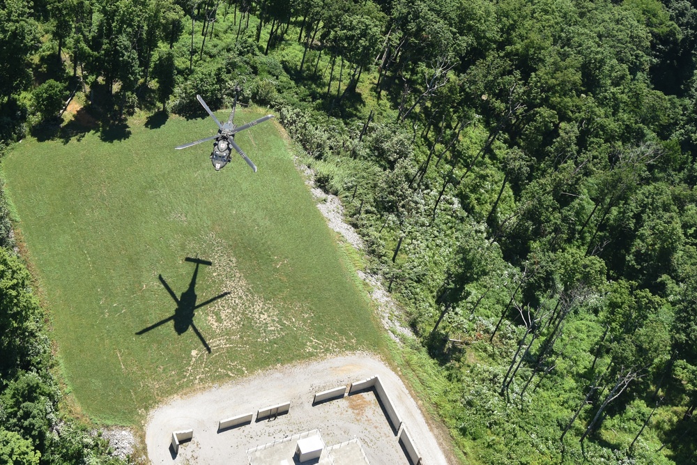 Army Reserve Aviation Command (ARAC) conducts joint MEDEVAC training with the 19th Engineer Battalion