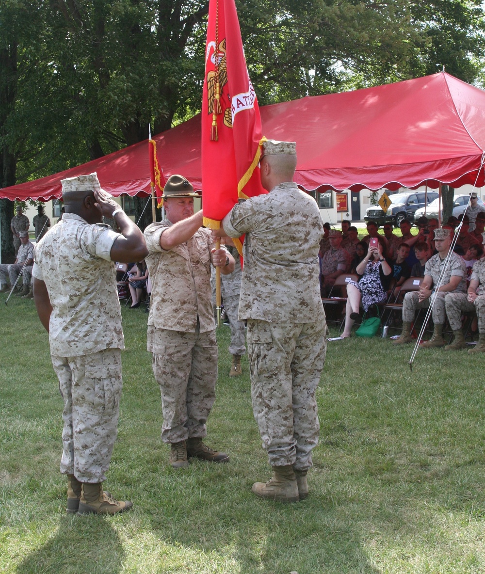 Incoming, outgoing WTBN commanders cite passion as greatest asset of their Marines