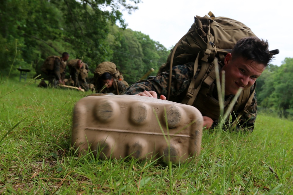 MWCS-28 Marines endure mental, physical, character challenge for instructor tab