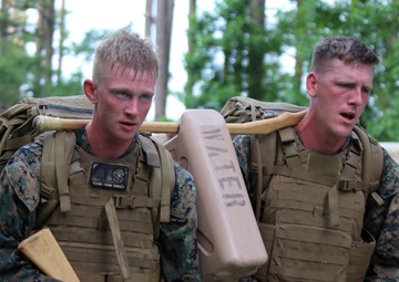 MWCS-28 Marines endure mental, physical, character challenge for instructor tab