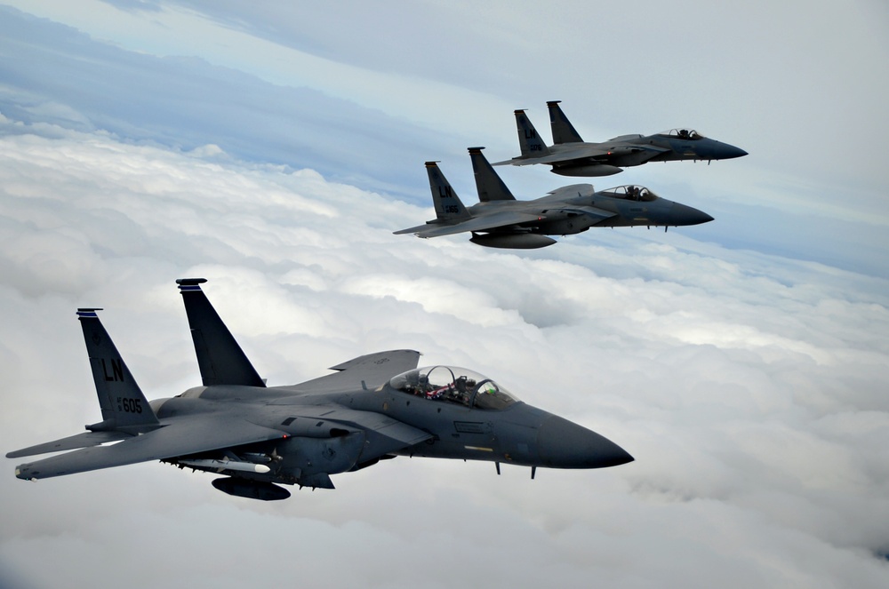 Strike Eagles soar to RIAT 16