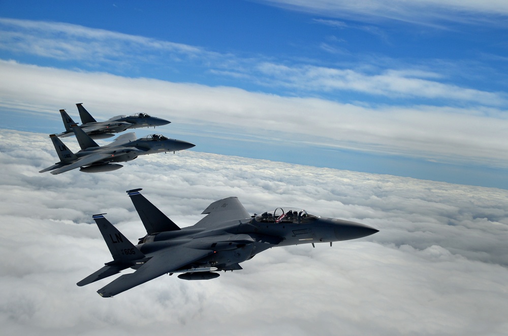 Strike Eagles soar to RIAT 16