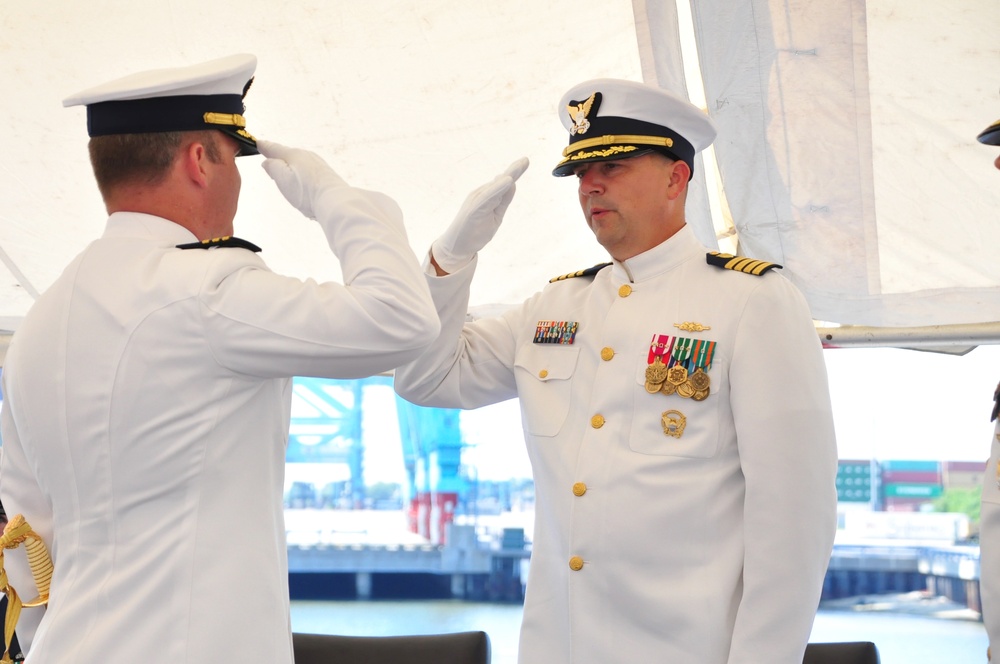 Coast Guard Cutter Northland holds change of command