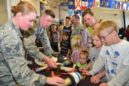 Maintenance group holds family open house