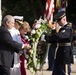 Full honors Army wreath laying at the Tomb of the Unknown Soldier in Arlington National Cemetery to honor the 72nd anniversary of the Liberation of Guam and the battle for the Northern Mariana Islands