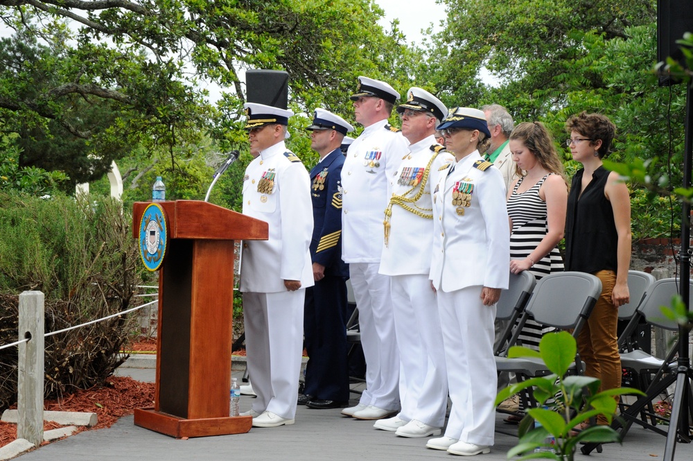 Memorial Service for Battle of Atlantic Casualties in Ocracoke, North Carolina