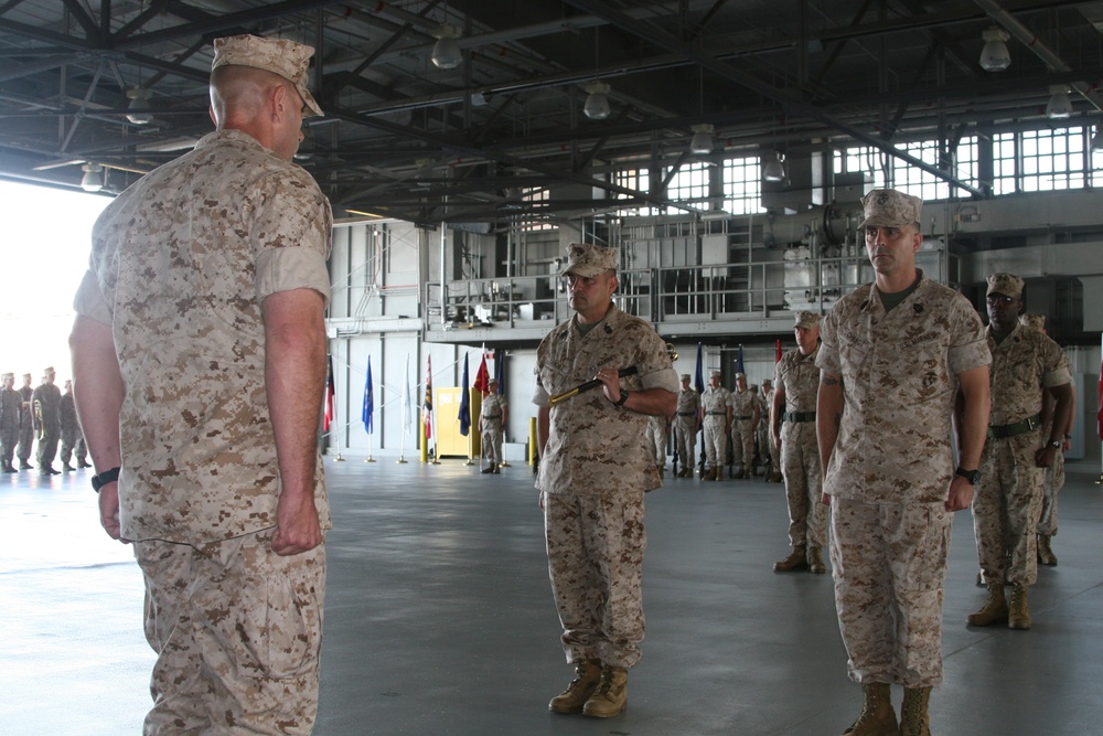 Marine Corps Air Facility Quantico holds relief and appointment ceremony