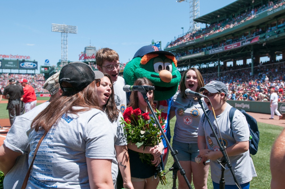 Children of Gold Star Families Announce &quot;Play Ball!&quot;