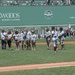 Gold Star Families are Introduced at Red Sox Game