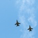 158th Fighter Wing Pilots Perform F-16 Flyover at Fenway Park