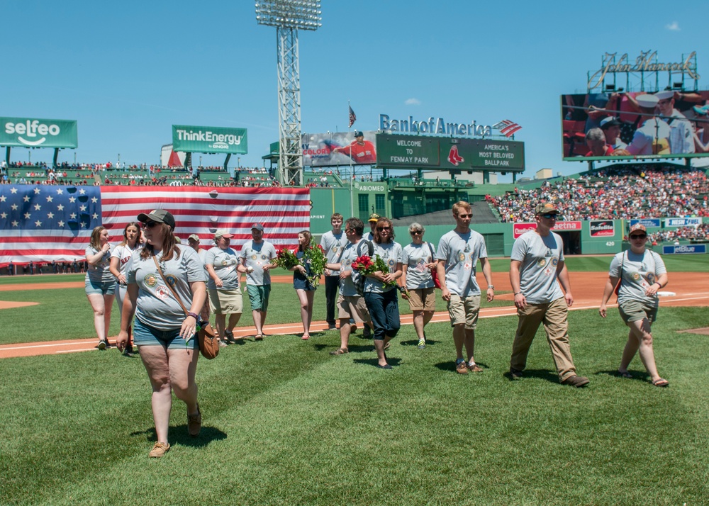 Gold Star Families Leave the Field