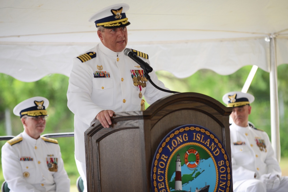 Coast Guard Sector Long Island Sound Change of Command