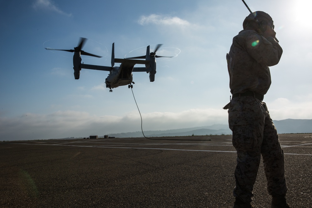 Falling with style: Scout Snipers, VMM-164 conduct fast-rope training