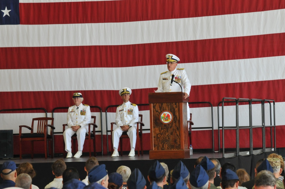 Coast Guard Air Station Borinquen holds change of command ceremony in Aguadilla, Puerto Rico