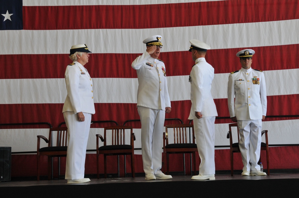 Coast Guard Air Station Borinquen holds change of command in Aguadilla, Puerto Rico