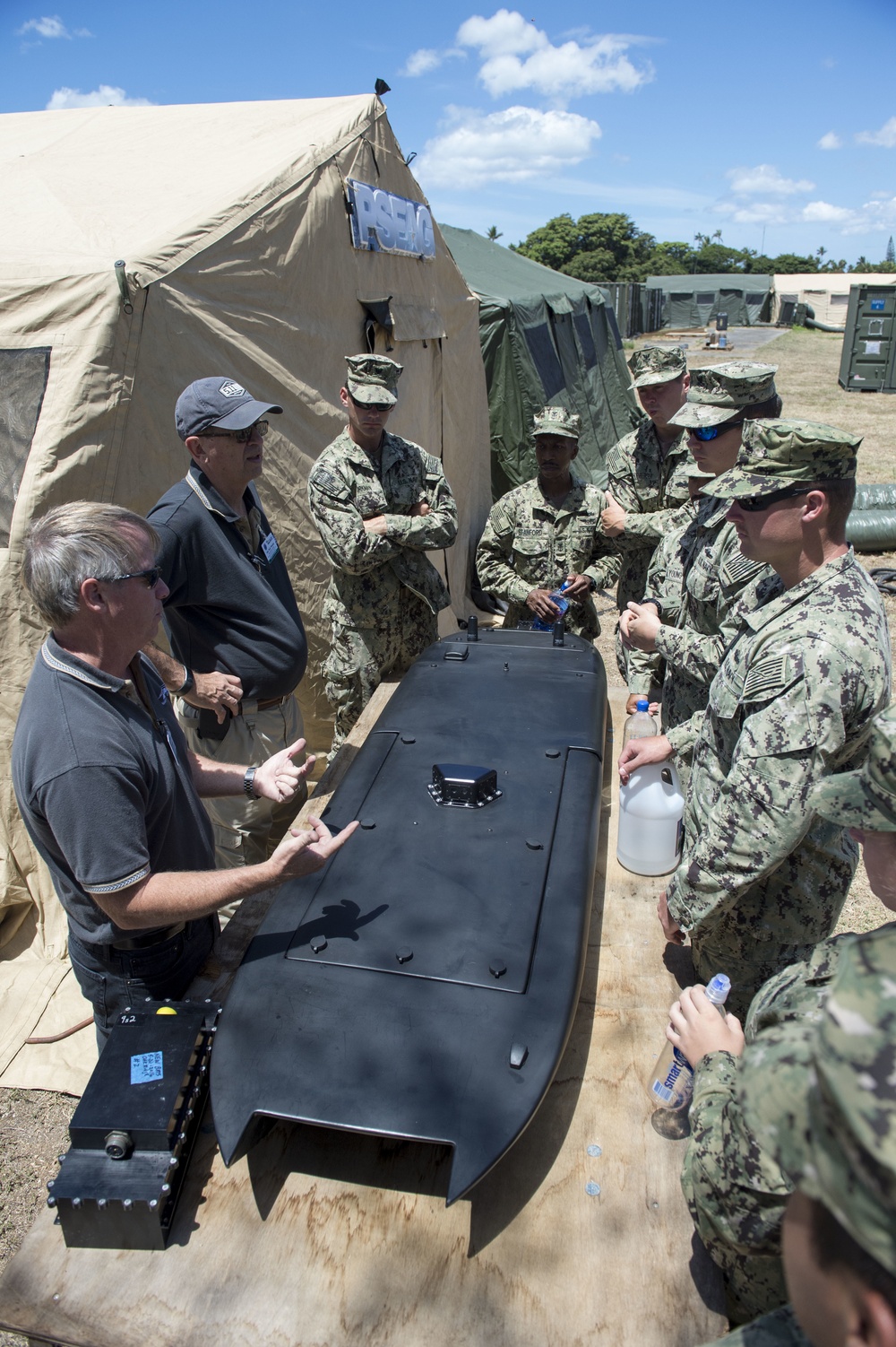 Coastal Riverine Force Gets Training on MANTAS