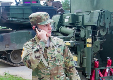 U.S. Soldiers, Latvians work transportation for Atlantic Resolve