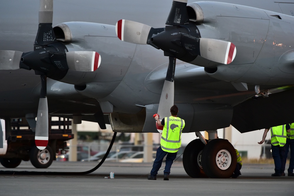 New Zealand P-3K2 arrival RIMPAC 2016