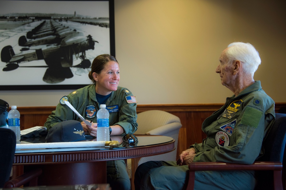 Legendary Ace Flies His 100th Aircraft in &quot;the Birthplace of Naval Aviation&quot;