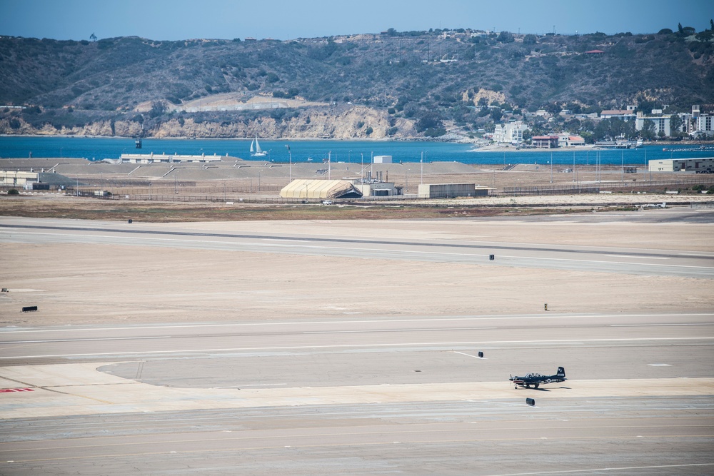 Legendary Ace Flies His 100th Aircraft in &quot;the Birthplace of Naval Aviation&quot;