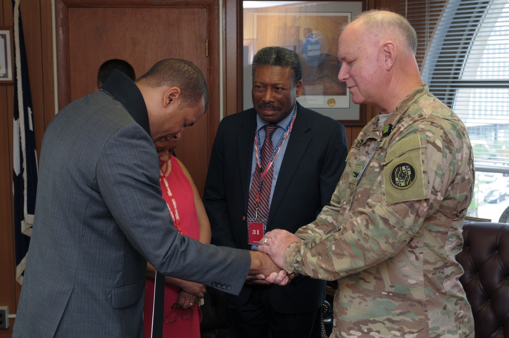 West Point graduate of Haitian decent finds God, 14 years after active duty pursues calling as chaplain with Maryland National Guard