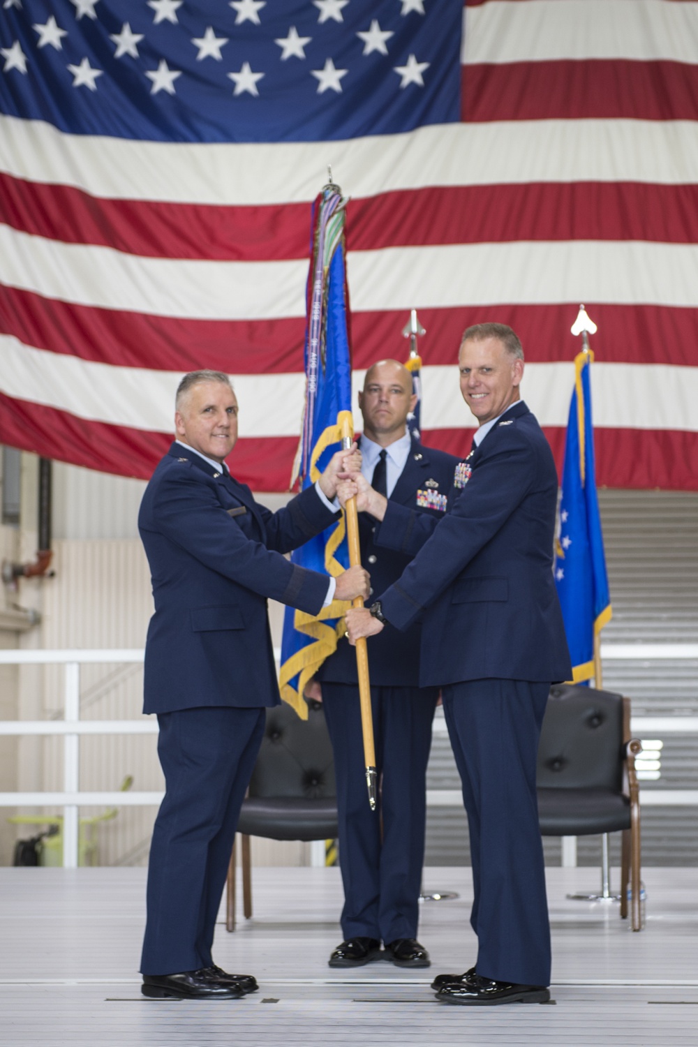 Col. Shaw takes command of the Hoosier Wing