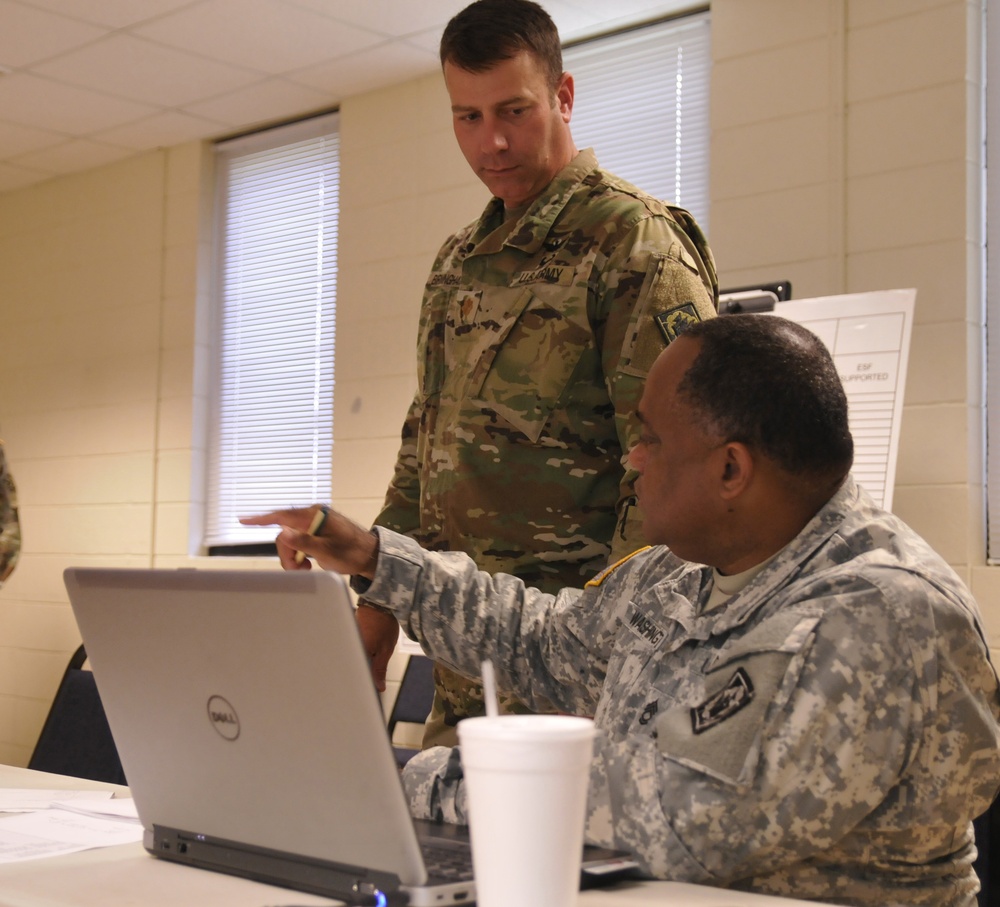 66th Troop Command conducts Hurricane Exercise