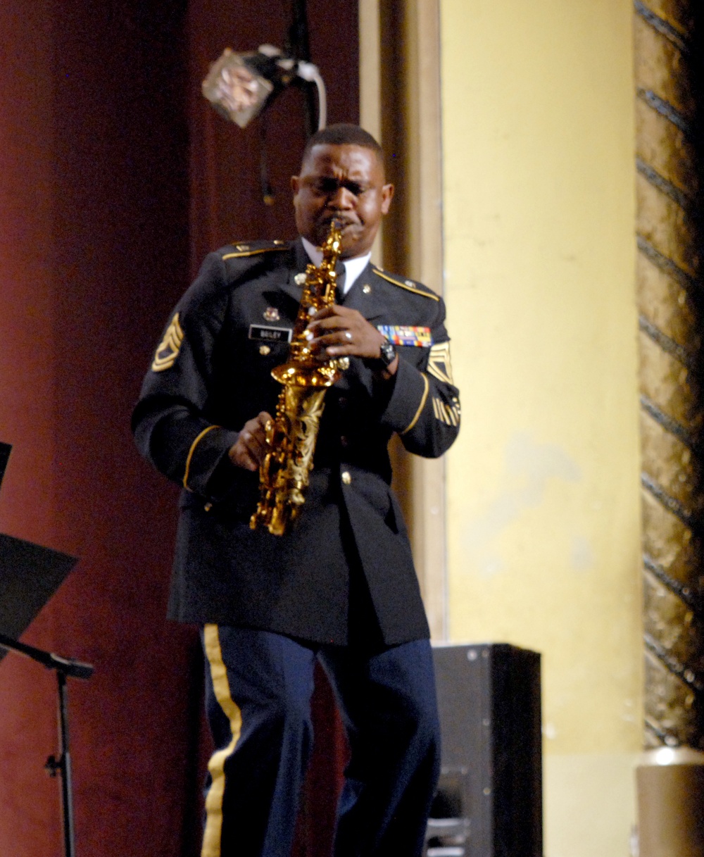 41st Army Band performs in Meridian