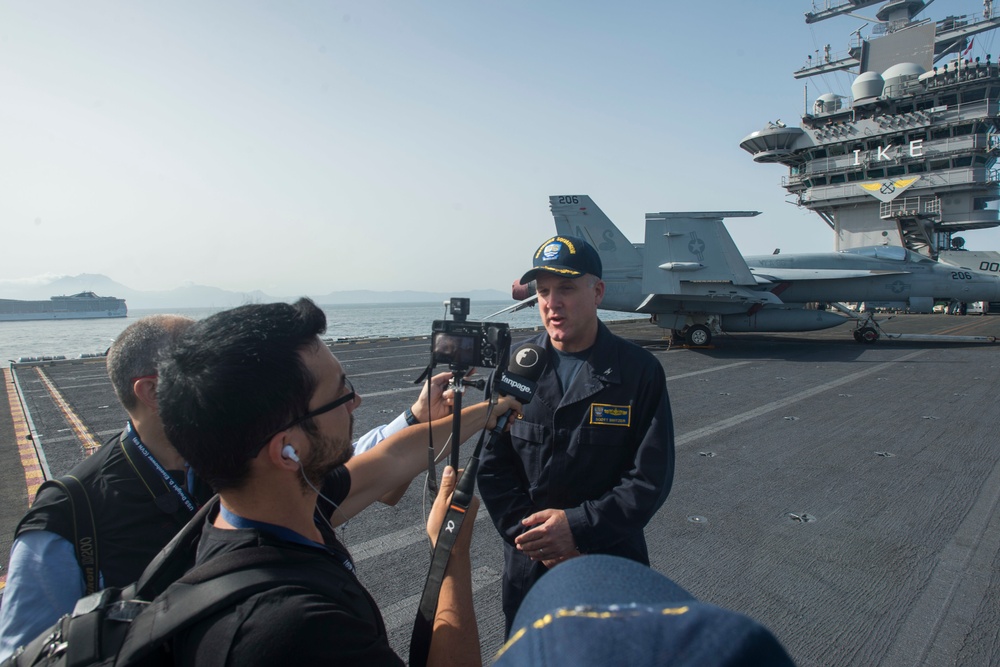 USS Dwight D. Eisenhower deployment