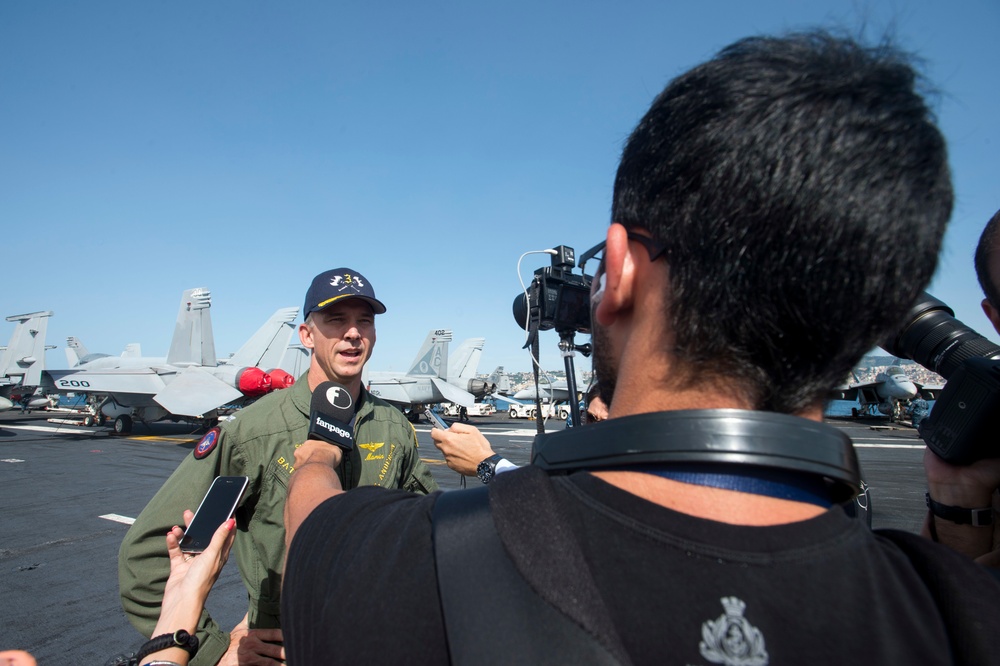 USS Dwight D. Eisenhower deployment