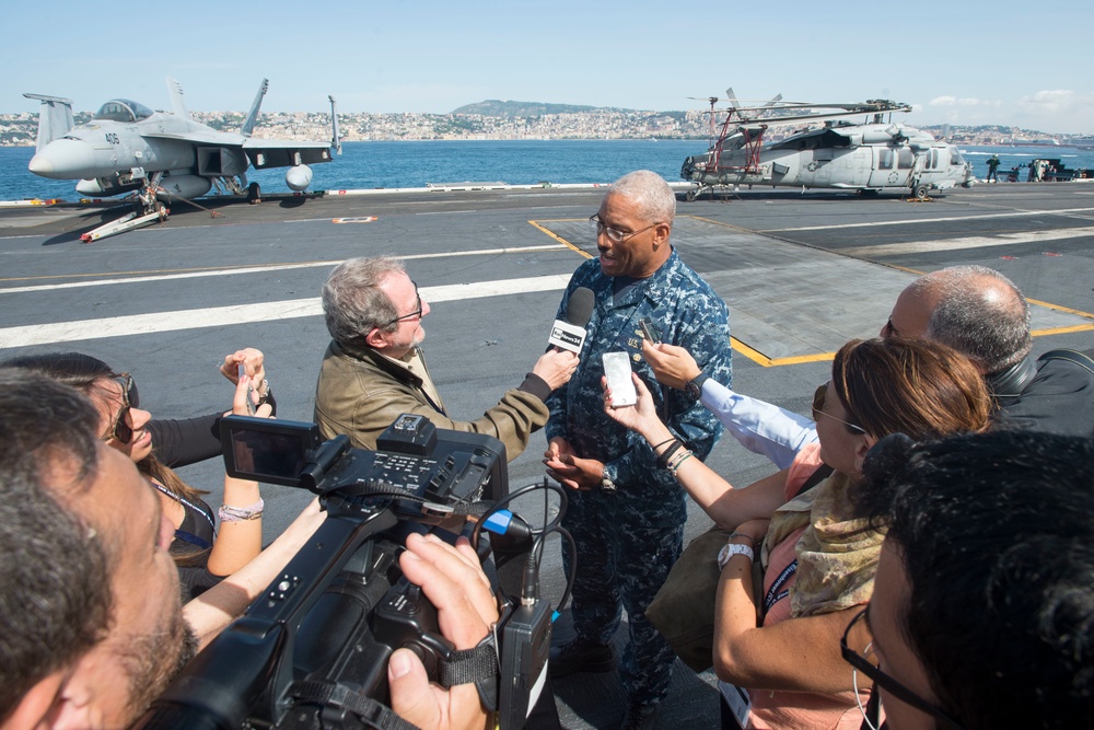 USS Dwight D. Eisenhower deployment