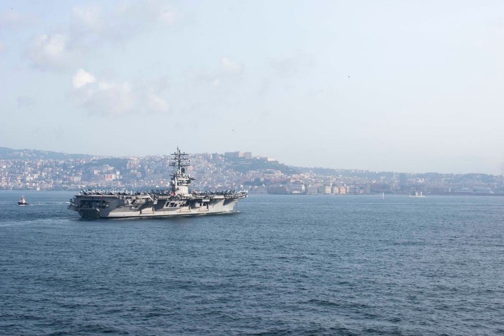 USS Dwight D. Eisenhower deployment