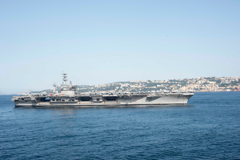 USS Dwight D. Eisenhower deployment