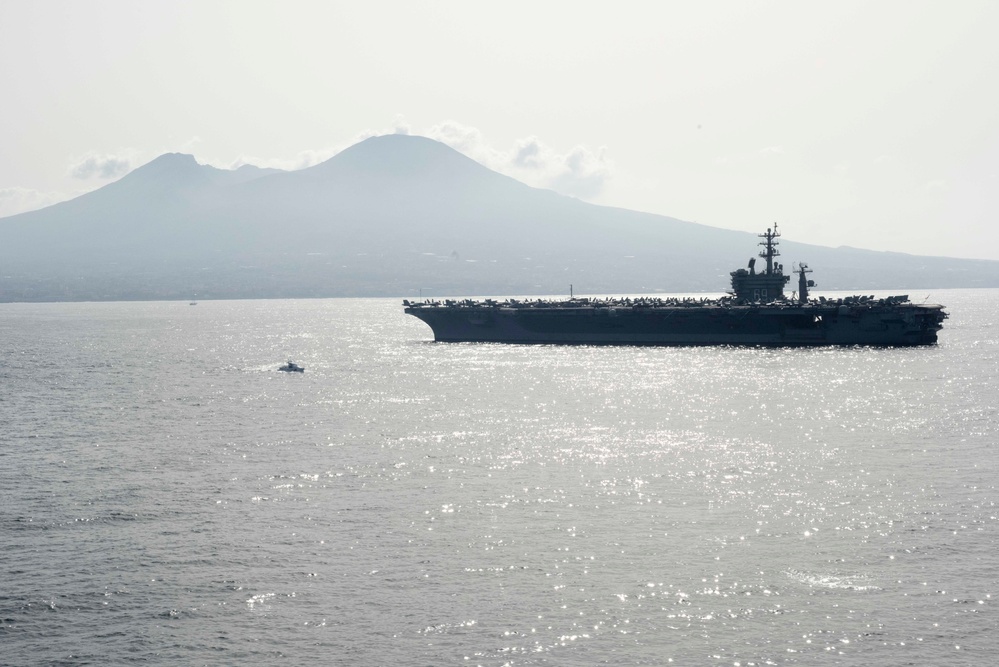 USS Dwight D. Eisenhower deployment