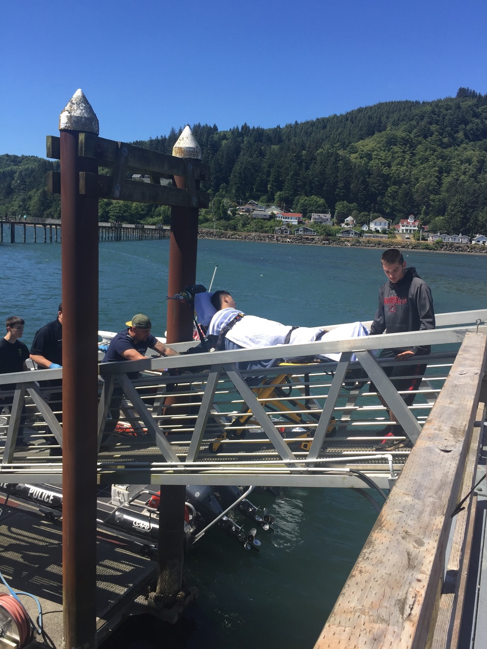 Coast Guard rescues man from water near Tillamook Bay North Jetty