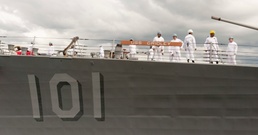 USS Gridley arrives in Everett