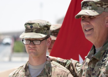 Arifjan Soldier recognized for exceeding the standard