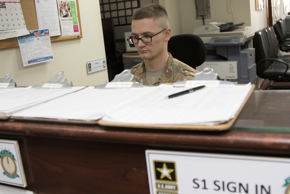 Arifjan Soldier recognized for exceeding the standard