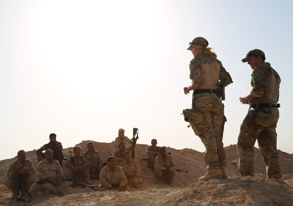 Border Guard Police learn basic infantry skills