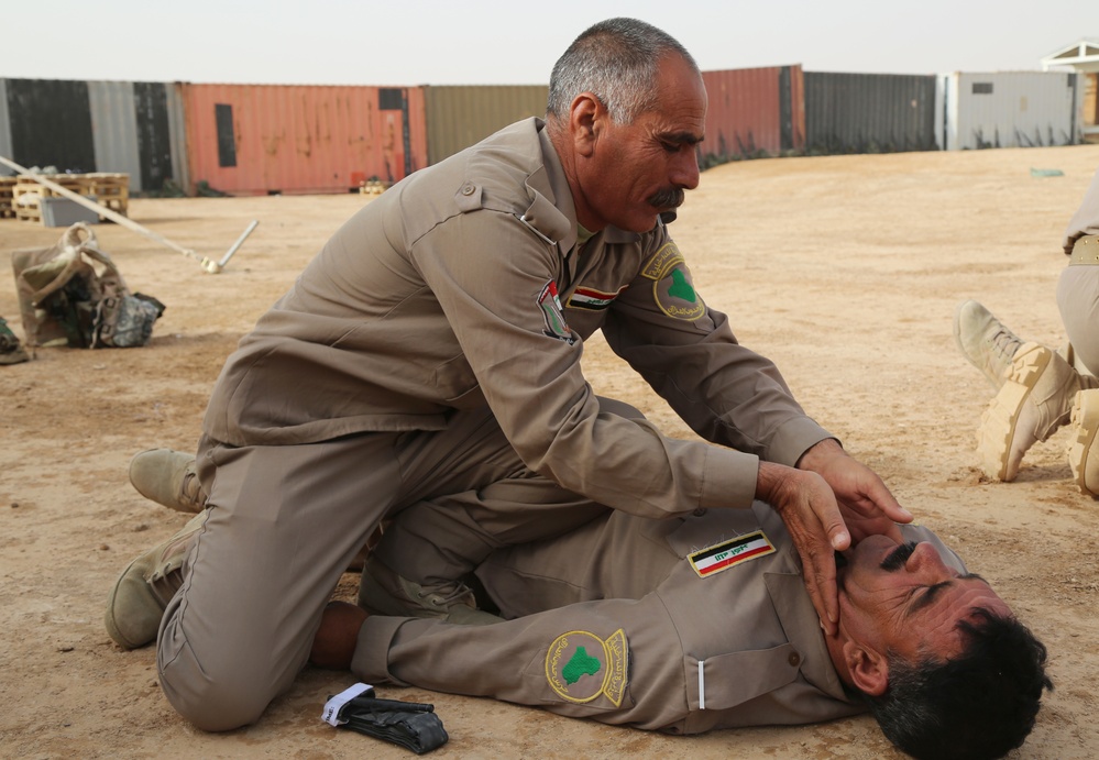 Border Guard Police conduct medical training